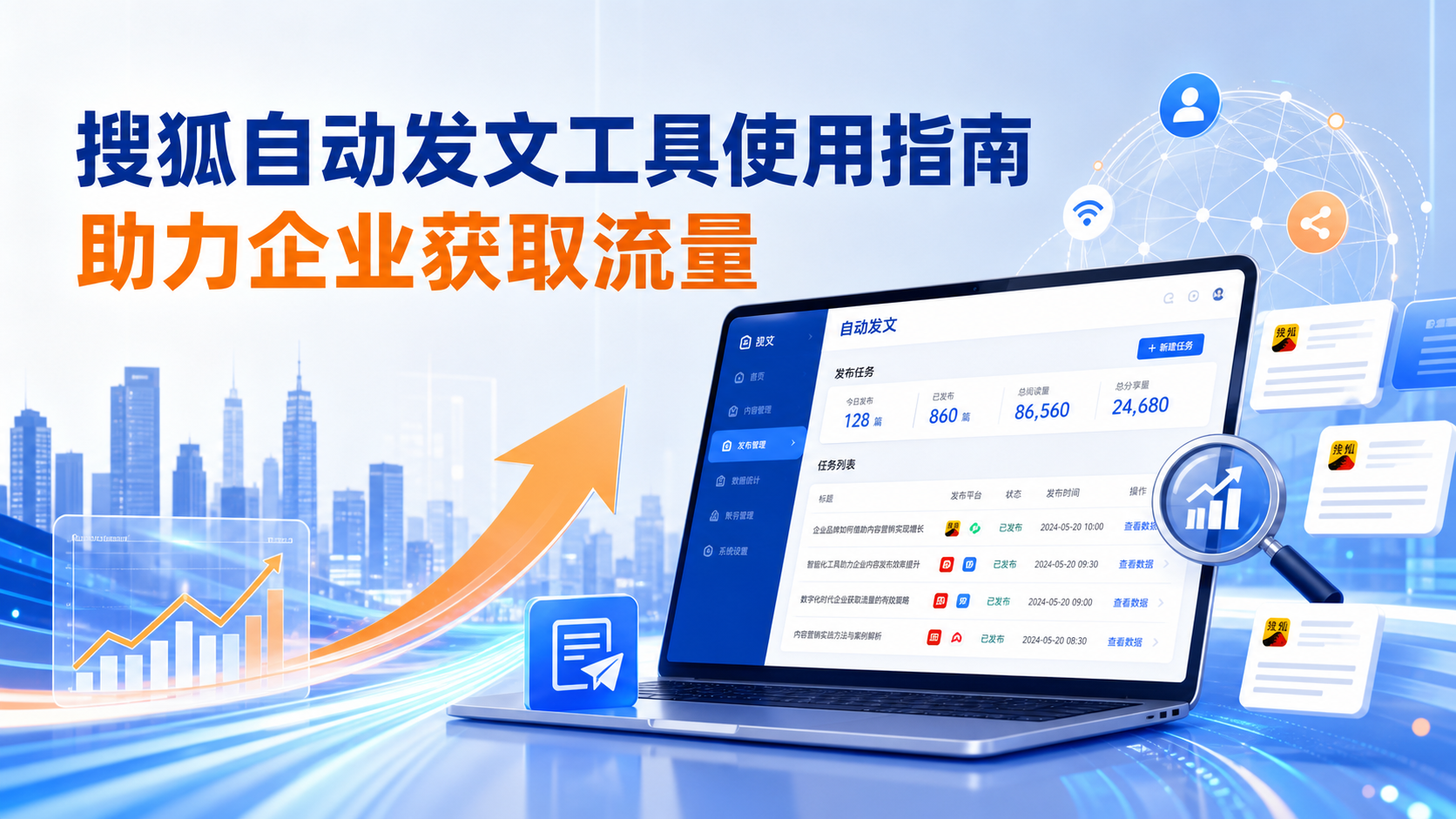 搜狐自动发文工具的使用指南：助力六盘水企业获取流量
