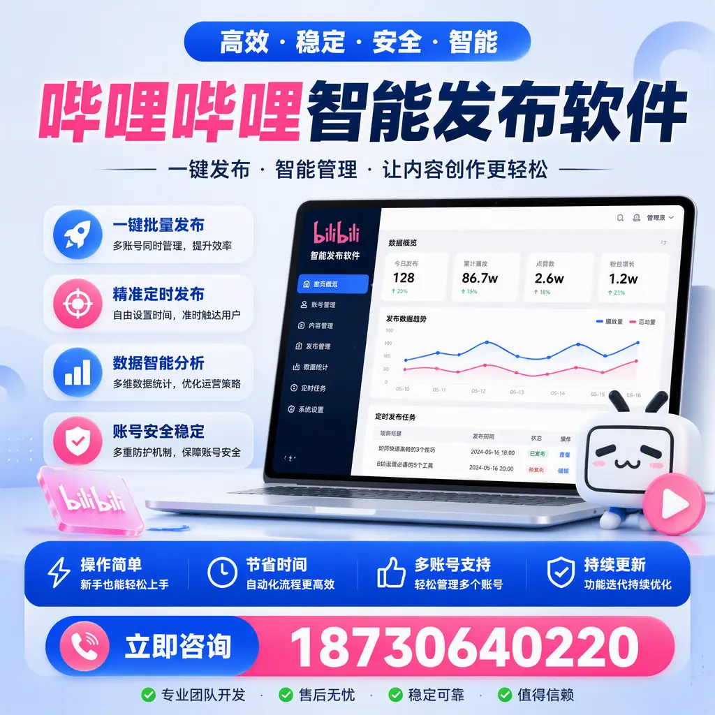 如何在 六盘水 制定有效的哔哩哔哩智能发布策略